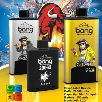 BANG 20K Puffs Change Cartridge Vape Red Bull