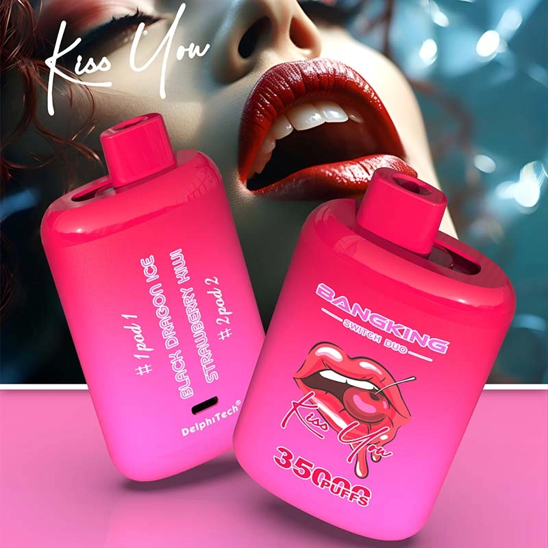 BANG KING Switch Duo 35k Puffs Vape Black Dragon Ice and Strawberry Kiwi BANG KING Switch Duo 35k Puffs Vape Black Dragon Ice and Strawberry Kiwi