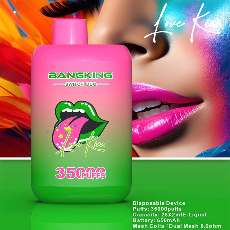 BANG KING Switch Duo 35k Puffs Vape Strawberry Watermelon and Watermelon Ice BANG KING Switch Duo 35k Puffs Vape Strawberry Watermelon and Watermelon Ice