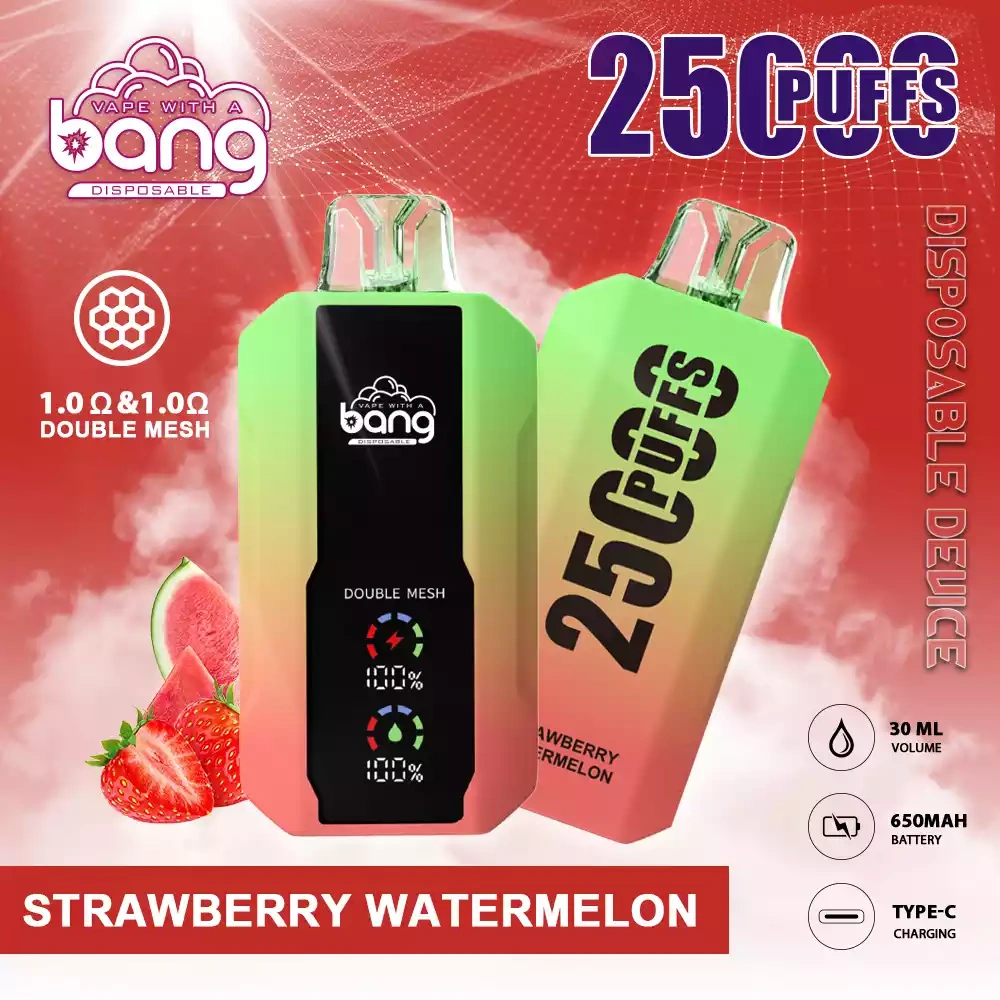 Bang 25000 25K Puffs Vape Strawberry Watermelon Bang 25000 25K Puffs Vape Strawberry Watermelon