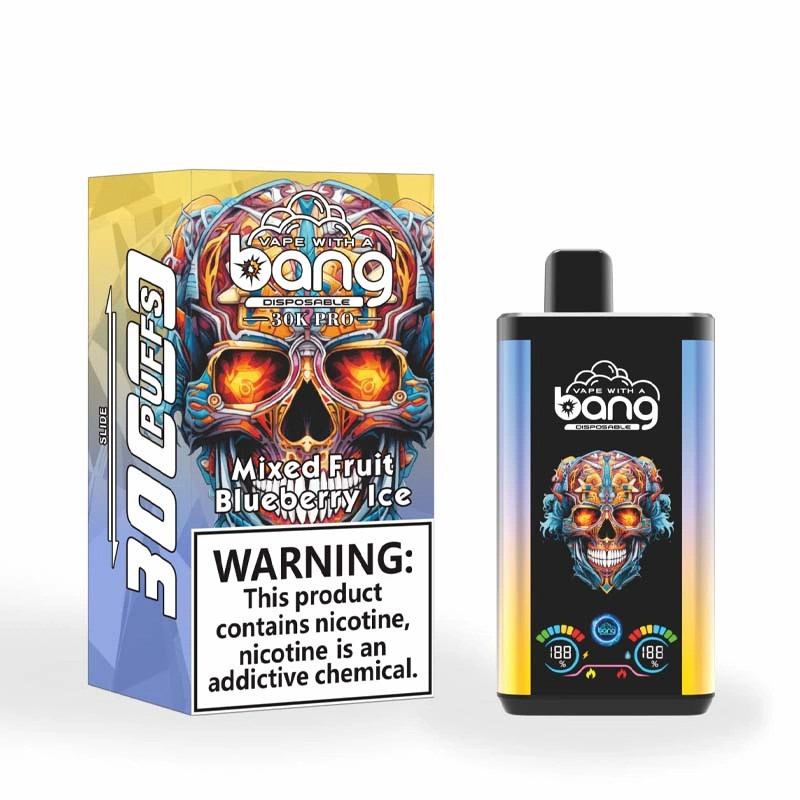 Bang 30K Pro 30,000 Puffs Dual Flavor Vape Mixed Fruit and Blueberry Ice Bang 30K Pro 30,000 Puffs Dual Flavor Vape Mixed Fruit and Blueberry Ice