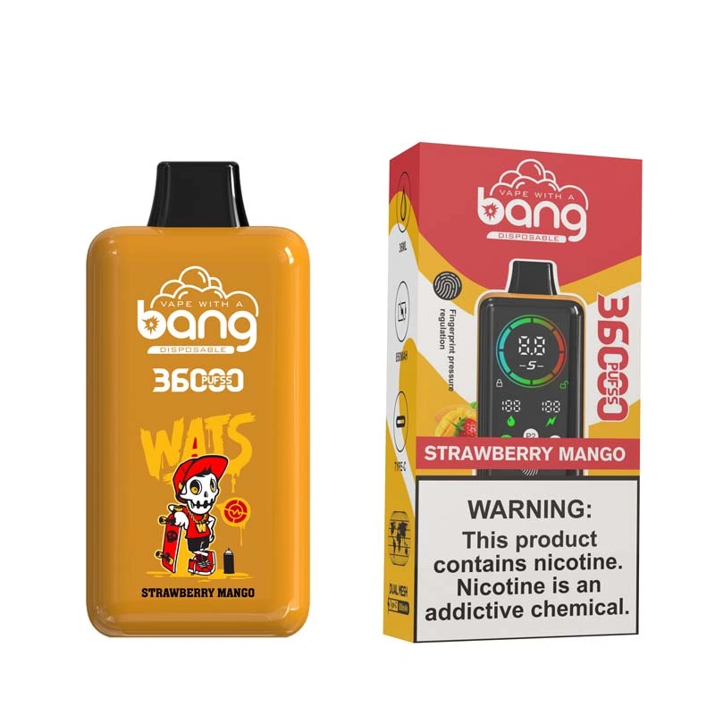 Bang 36000 Power 36K Puffs Disposable Vape Strawberry Mango Bang 36000 Power 36K Puffs Disposable Vape Strawberry Mango
