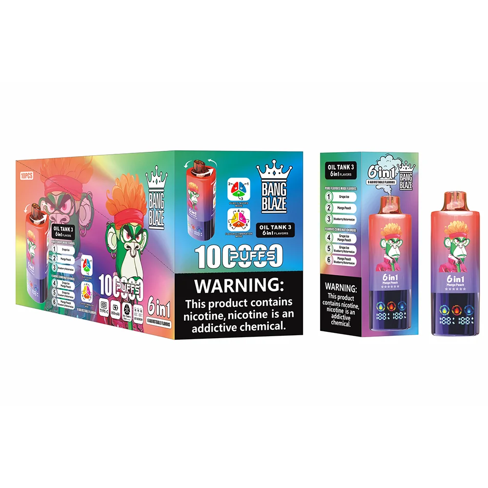 Bang-Blaze-100000-Puffs-6-in-1-Flavors-100K-Disposable-Vape-Grape-Ice-and-Mango-Peach-and-Blueberry-Watermelon Bang-Blaze-100000-Puffs-6-in-1-Flavors-100K-Disposable-Vape-Grape-Ice-and-Mango-Peach-and-Blueberry-Watermelon