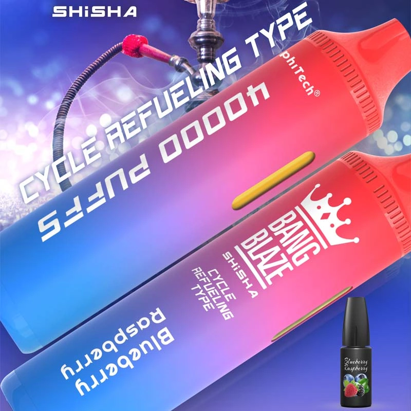 Bang Blaze 40K Puffs Shisha Refillable Vape Blueberry Raspberry Bang Blaze 40K Puffs Shisha Refillable Vape Blueberry Raspberry