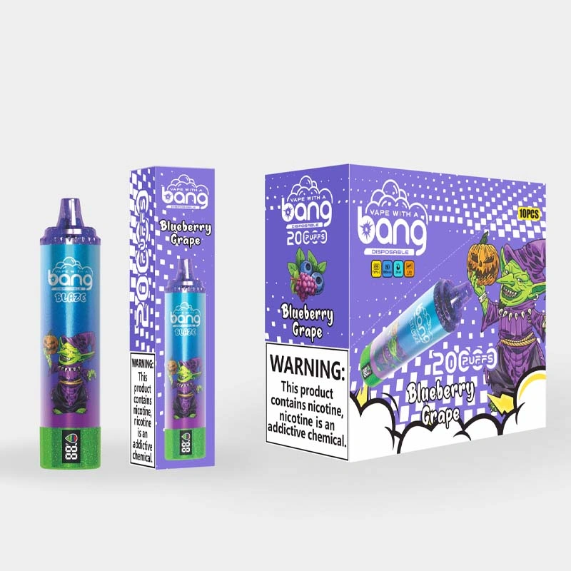 Bang Blaze Tornado 20K 20000 Puffs Vape Blueberry Grape Bang Blaze Tornado 20K 20000 Puffs Vape Blueberry Grape