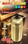 Bang E-Shisha Head 42000 Puffs Gold Design Hookah