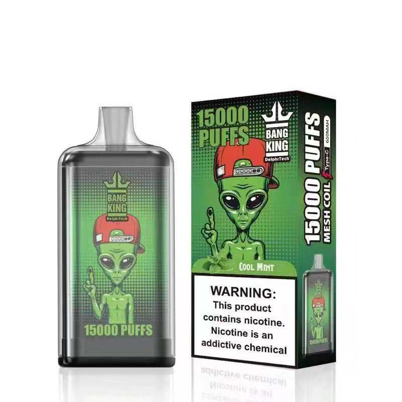 Bang King 15K 15000 Puffs Disposable Vape Cool Mint Bang King 15K 15000 Puffs Disposable Vape Cool Mint