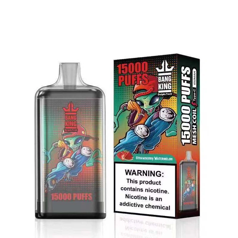 Bang King 15K 15000 Puffs Disposable Vape Strawberry Watermelon Bang King 15K 15000 Puffs Disposable Vape Strawberry Watermelon