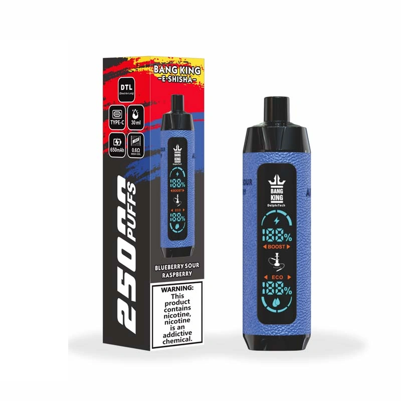 Bang King 25K Shisha 25000 Puffs Disposable Vape Blueberry Sour Raspberry Bang King 25K Shisha 25000 Puffs Disposable Vape Blueberry Sour Raspberry