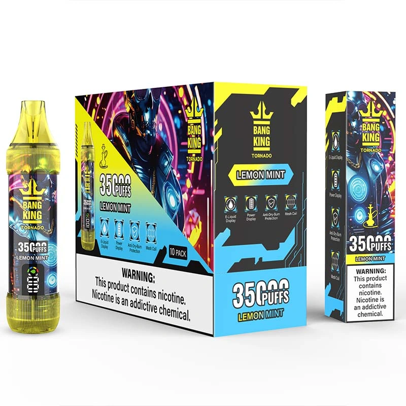 Bang King Tornado 35K Puffs 35000 Disposable Vape Lemon Mint Bang King Tornado 35K Puffs 35000 Disposable Vape Lemon Mint