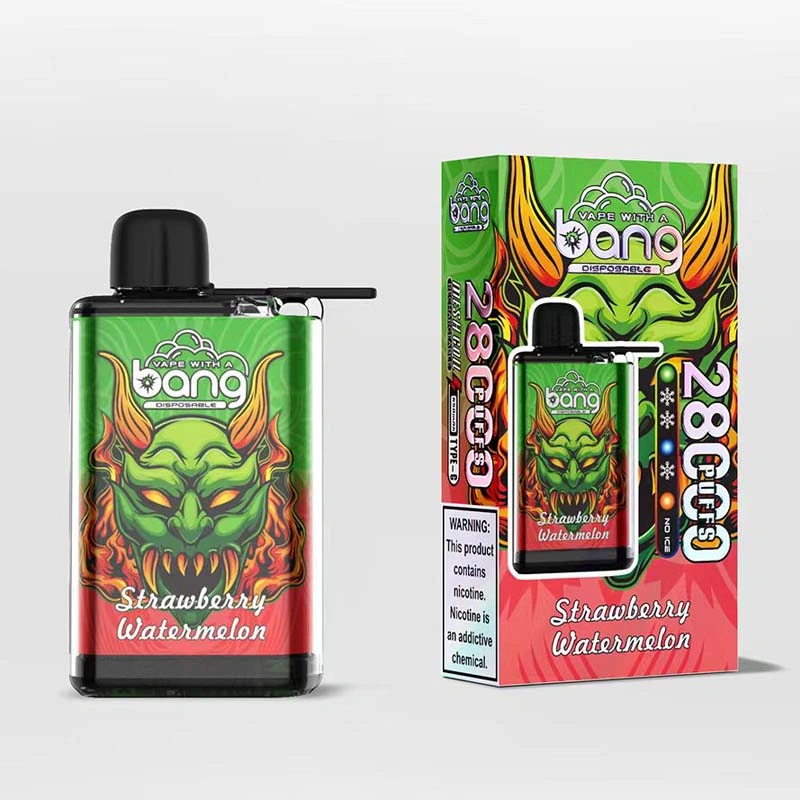 Bang Vape 28K 28000 Puffs Adjustable Ice Level Strawberry Watermelon Ice Bang Vape 28K 28000 Puffs Adjustable Ice Level Strawberry Watermelon Ice