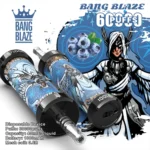 Bang Blaze 60K Puffs Disposable Vape Type-C Charging Hookah Vape Passion Fruit