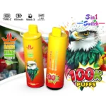 Bang King Triple 100K Vape 3-in-1 Flavor Watermelon & Strawberry Ice Cream & Triple Melon