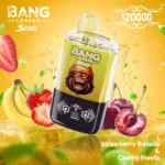 Bang Leader 120K Puffs Disposable Vape 2-in-1 Flavors Magnetic Slide Switch Smart Screen