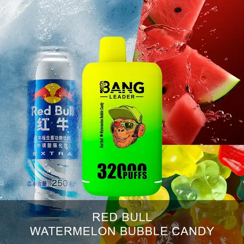 Bang Leader 32K Vape Dual Flavor 32000 Puffs Disposable Vape EU Warehouse Fast Shipping Red Bull & Watermelon Bubble Candy Bang Leader 32K Vape Dual Flavor 32000 Puffs Disposable Vape EU Warehouse Fast Shipping Red Bull & Watermelon Bubble Candy