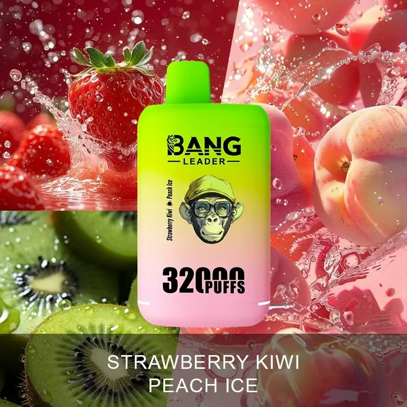 Bang Leader 32K Vape Dual Flavor 32000 Puffs Disposable Vape EU Warehouse Fast Shipping Strawberry Kiwi & Peach Ice Bang Leader 32K Vape Dual Flavor 32000 Puffs Disposable Vape EU Warehouse Fast Shipping Strawberry Kiwi & Peach Ice