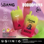 Bang Leader 80K Vape 3-in-1 Flavor 80000 Puffs Disposable Vape EU Warehouse Shipping