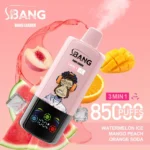 Bang Leader 85K Puffs Disposable Vape 3-in-1 Flavor Switch Smart Display Monkey Design