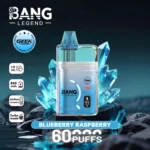 Bang Legend 60K Puffs Disposable Vape Turbo Mode Refillable Pure Flavor Adjustable Airflow
