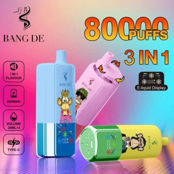 Bang DE 80K Vape 3 in 1 Flavors Main Image