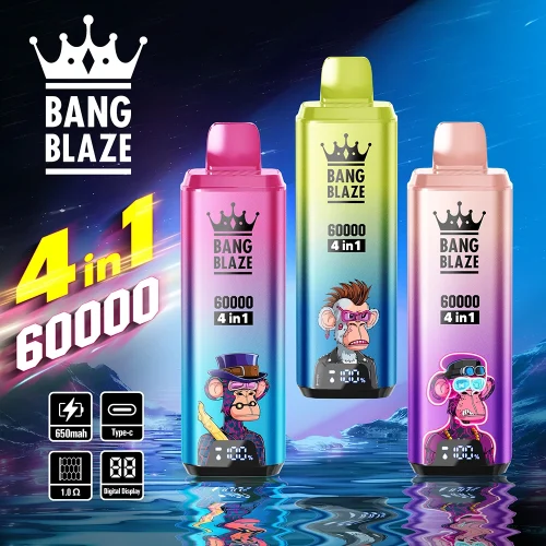 Bang Blaze 60K Puffs 4-in-1 Disposable Vape Bang Blaze 60K Puffs 4-in-1 Disposable Vape